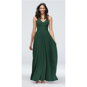 David's Bridal, Bridesmaid Dress, Size 10, Juniper (green)
